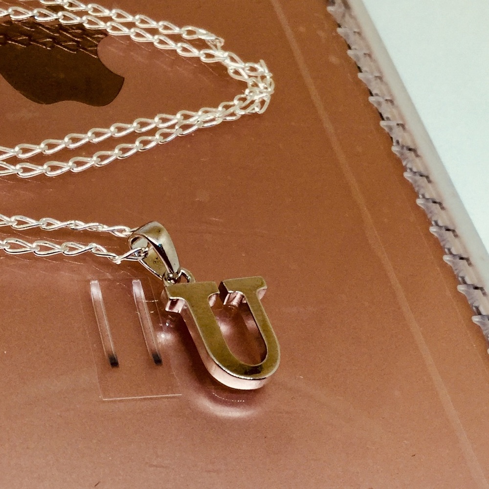 U Initial Pendant